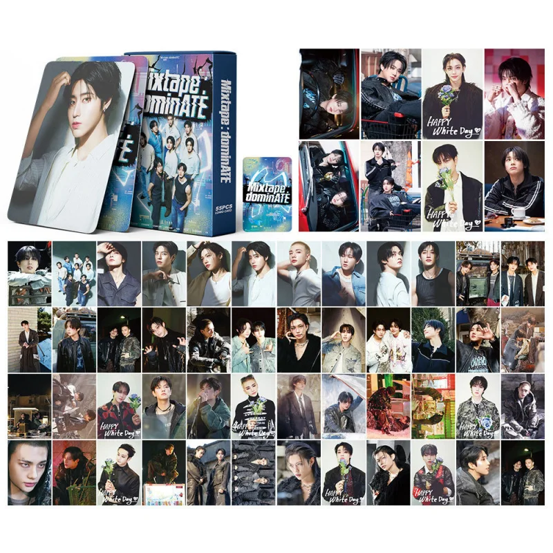 

55ZhangSKids MIXTAPE DominATE LOMOCardKPOPFan photo cards, Korean celebrity merchandise