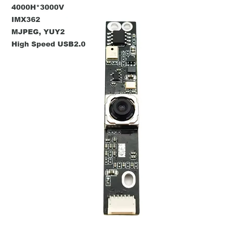 4000 x 3000 4K 12MP HD IMX362 USB Camera module PDAF Speed Autofocus With digital microphone Free drive plug and play