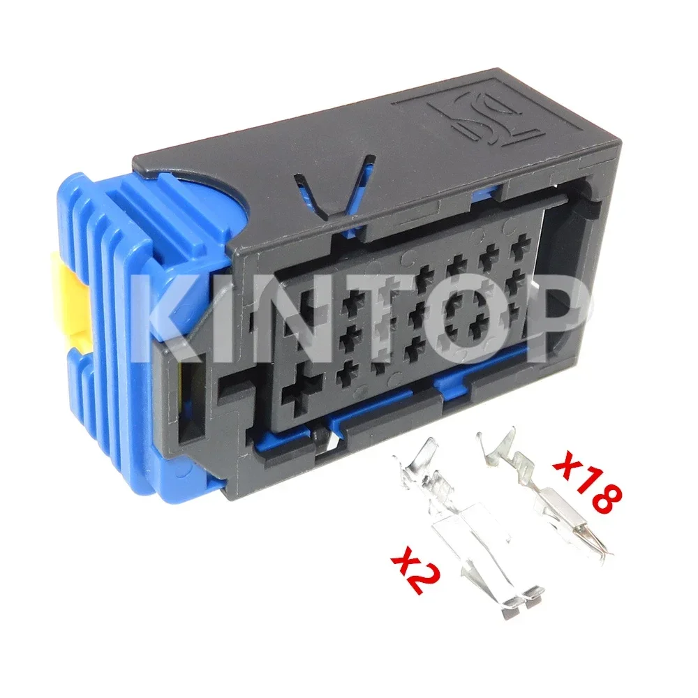 

1 Set 20 Pins AC Assembly High Current Composite Connector 15471157 Car Wiring Terminal Unsealed Socket Auto Unsealed Plug