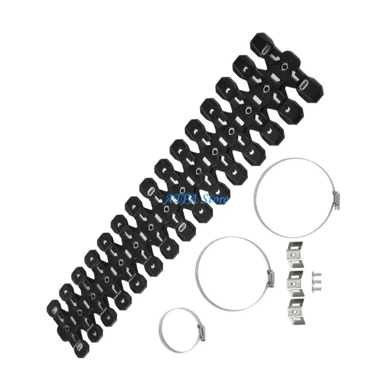 

U13C Universal Fit Guard Heat Resistance Application for Motorcycle Exhaust Pipe