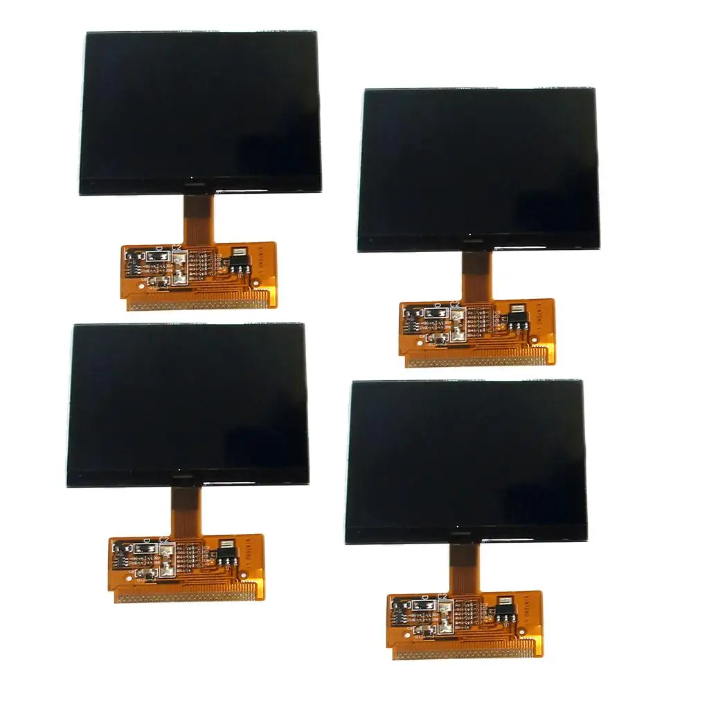 Qty(4) Instrument Cluster LCD Display for A3 A4 A6 S4 B5 C5 for