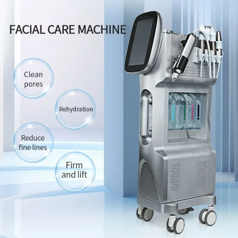 

Новый аппарат для ухода за кожей Hydro Beauty Facial Machine 9 в 1, гидромашина для лица