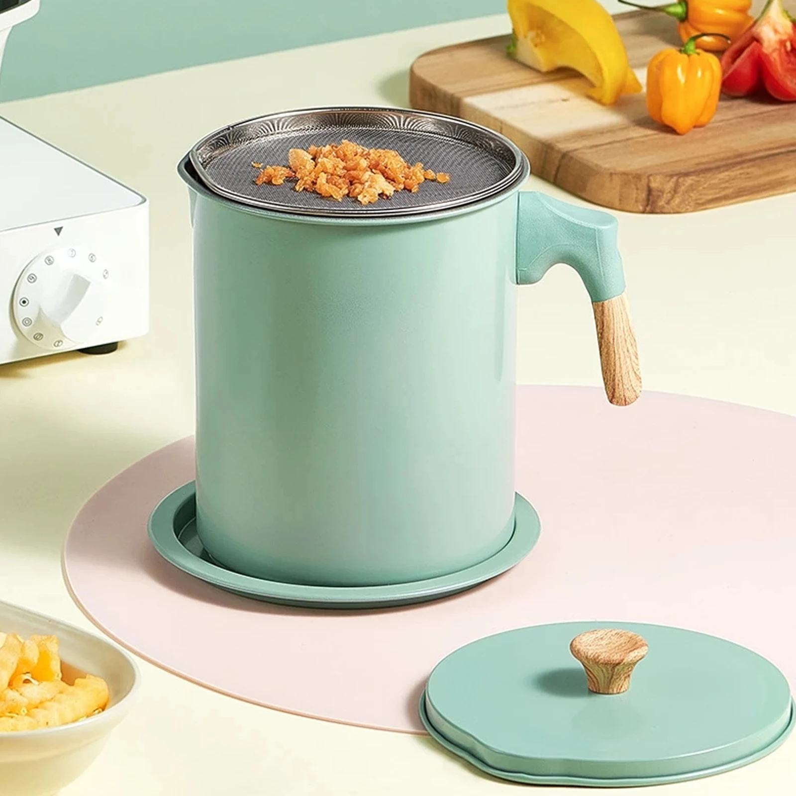Thuis Keuken Bacon Vet Contain - Home Cooking Oil Filter recensie en prijs