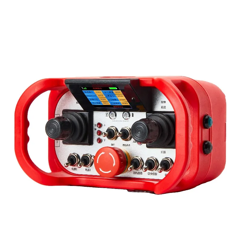 Wireless Industrial Radio Remote Controller Waterproof Dustproof Rechargeable Battery