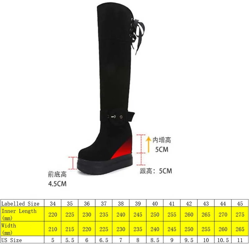 Fujin 10cm Microfiber Synthetic Stretch Fabric Chelsea Chimney Fashion Winter Plush Knee High Booties Women Spring Autumn Shoes