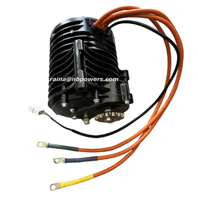 

New Version QS138-C 70H V2 3000W 72V High Speed 100kmph Mid Drive Motor V3 with 428T Gear for Motorcycle Scootor