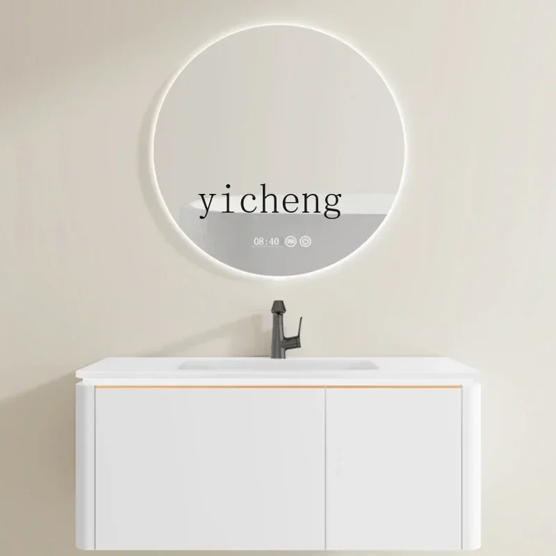 

Whole Washbin Bathroom Cabinet Combination Washstand Washbasin Drop-in Sink Mirror Cabinet