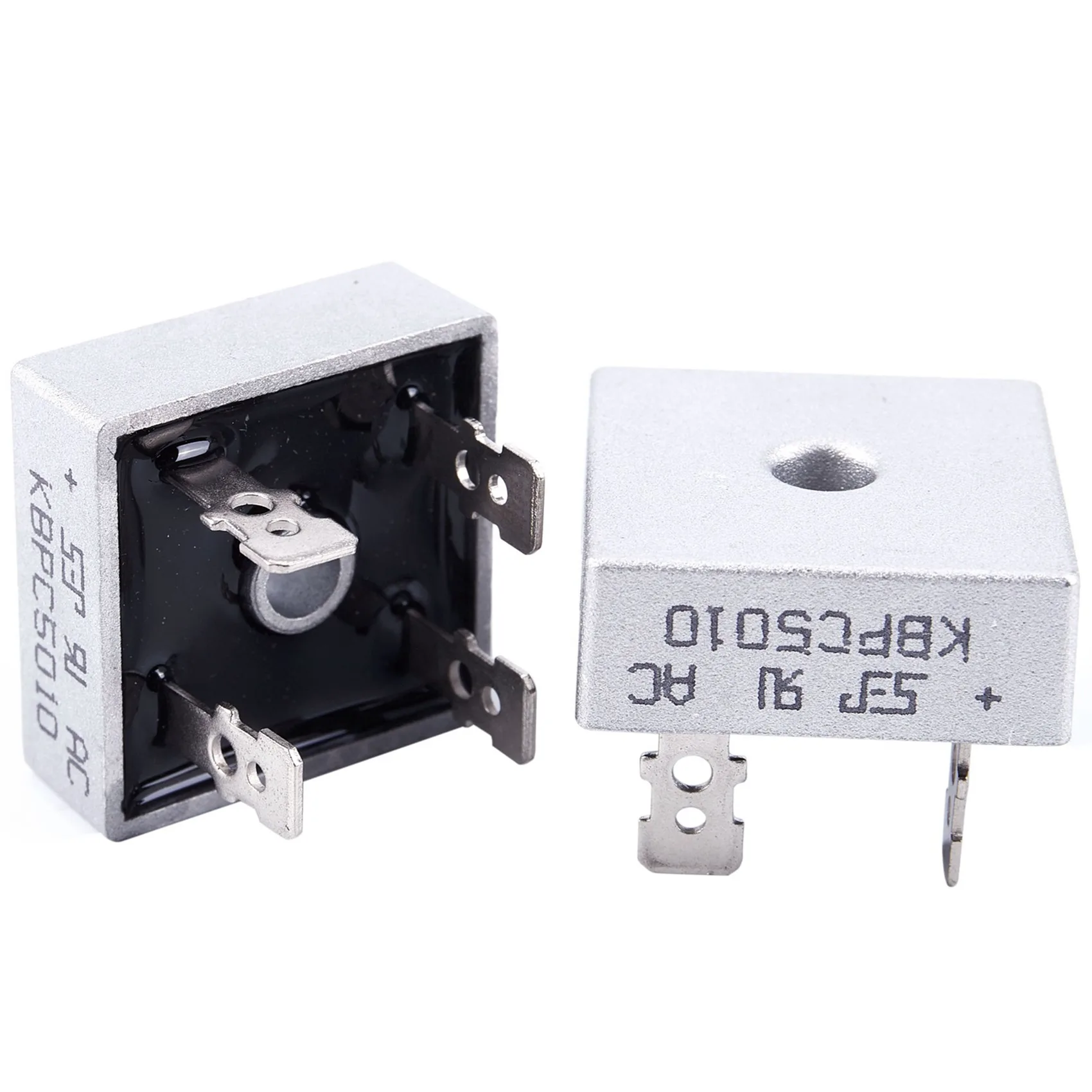 

AS95-12X 50A 1000V Metal Case Single Phases Diode Bridge Rectifier KBPC5010