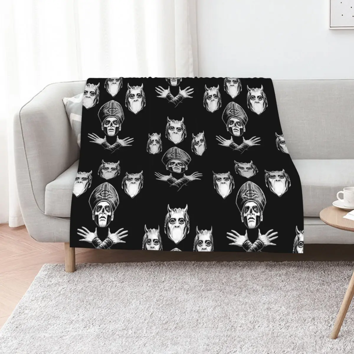 Bohemian Papa Throw Blanket blankets ands Softest Nap Hair sofa bed wednesday Blankets