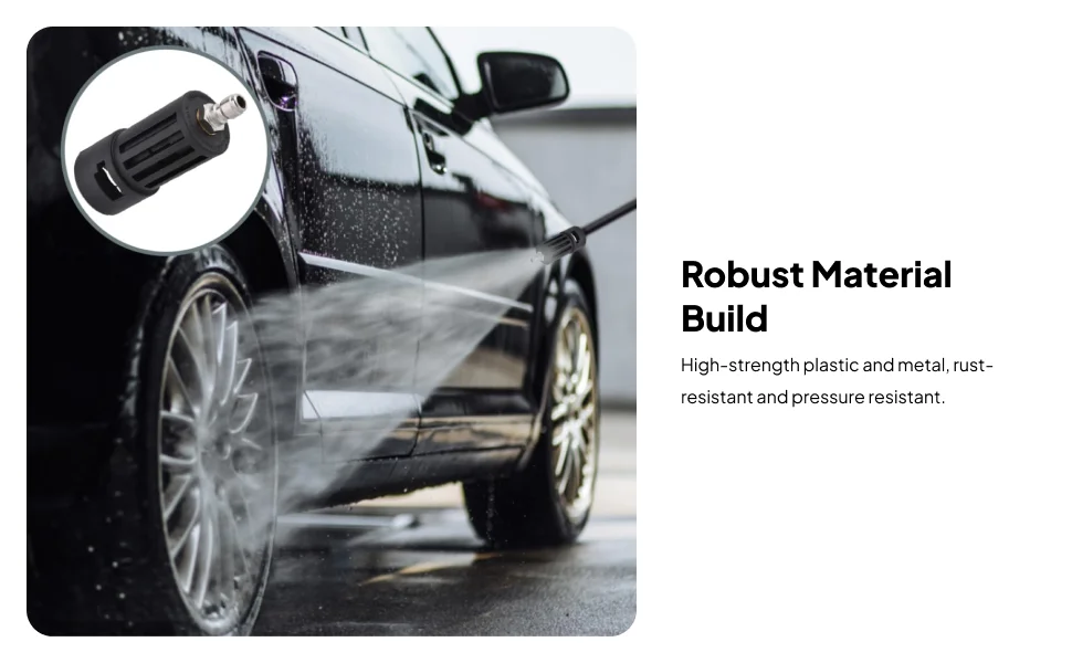 

Washer Hose Adapter 1/4'' Connector Quick Disconnect Outlet Fitting for K2 K3 K4