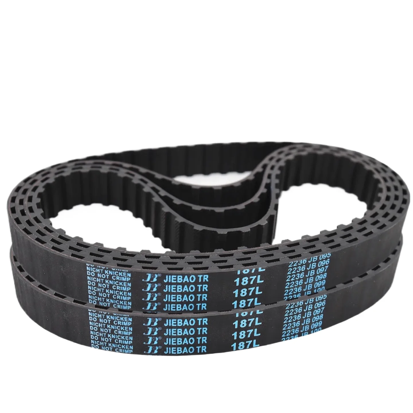 67L to 289L Rubber Timing Belt Closed Loop Width 9mm 10mm 15mm 20mm 25mm L Synchronous Belt Custom Width Available