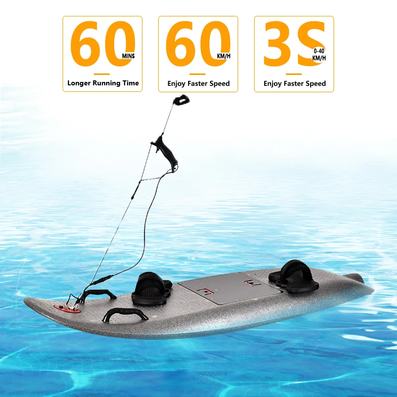 2024 Wholesale Cheap Price EPP Electric Surfboard E Board Jet Board with 60km/h Max Speed