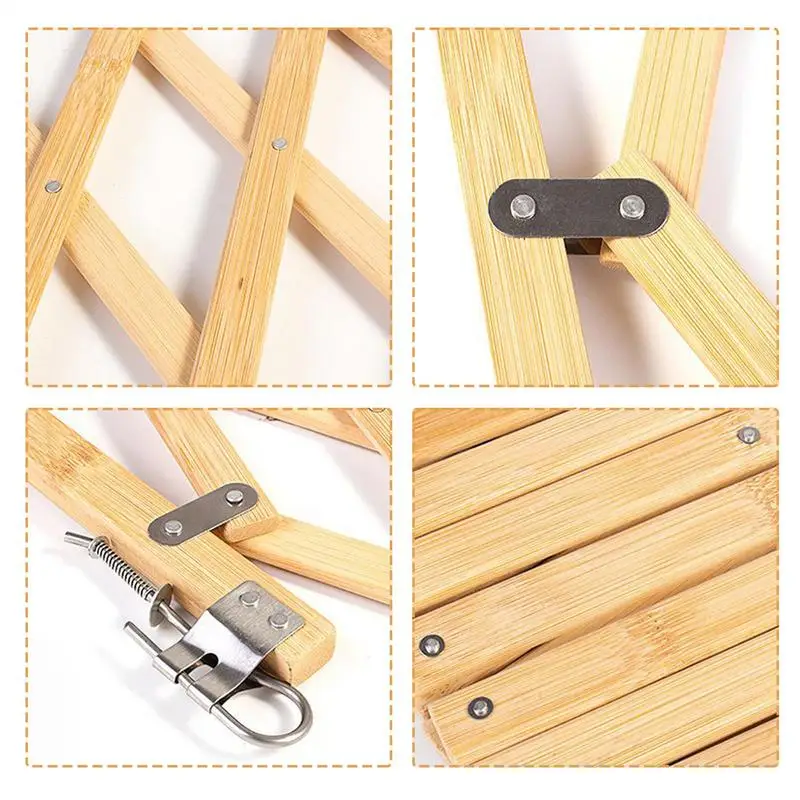 Dog Gate Indoor Indoor Gates for Dogs Foldable Fence Barrier Enclosure for Stairs Kids Baby Bunny Cat Toddler Safety Divider