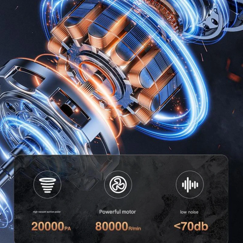 Беспроводной ручной пылесос 12 В, легкий перезаряжаемый мини-пылесос для автомобиля, дома, офиса, нескольких поверхностей, HEPA-фильтр, Porta