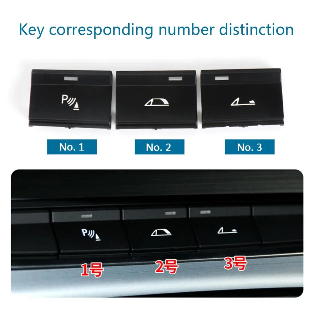 

Center Console Switch Unit Radar Roof Switch Button for BMW E89 Z4 61319146642