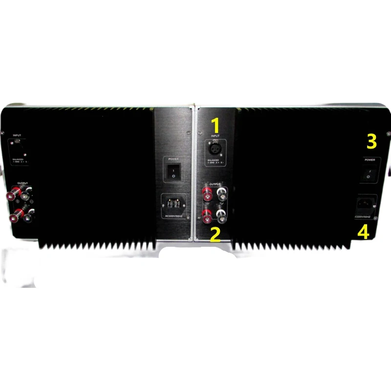 Goldmund Telos 1000 Leistungsverstärker 550 W * 2 Vorverstärker-Nachbildung des Original-HIFI-High-End-Audioverstärkers