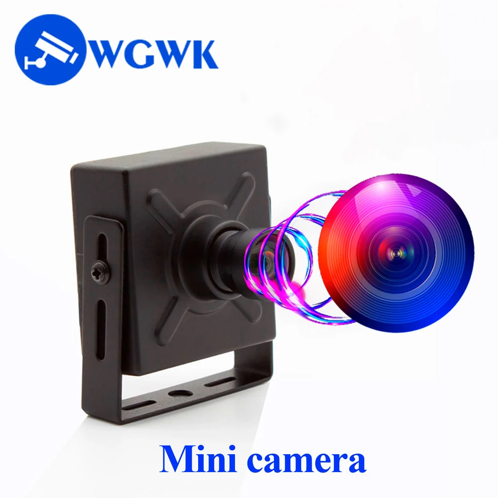 

WGWK 5MP Mini Security Webcam HD 1.8/3.6mm Fixed Focus Wide Angle Lens CCTV Video Surveillance Industrial Onvif POE IP Camera