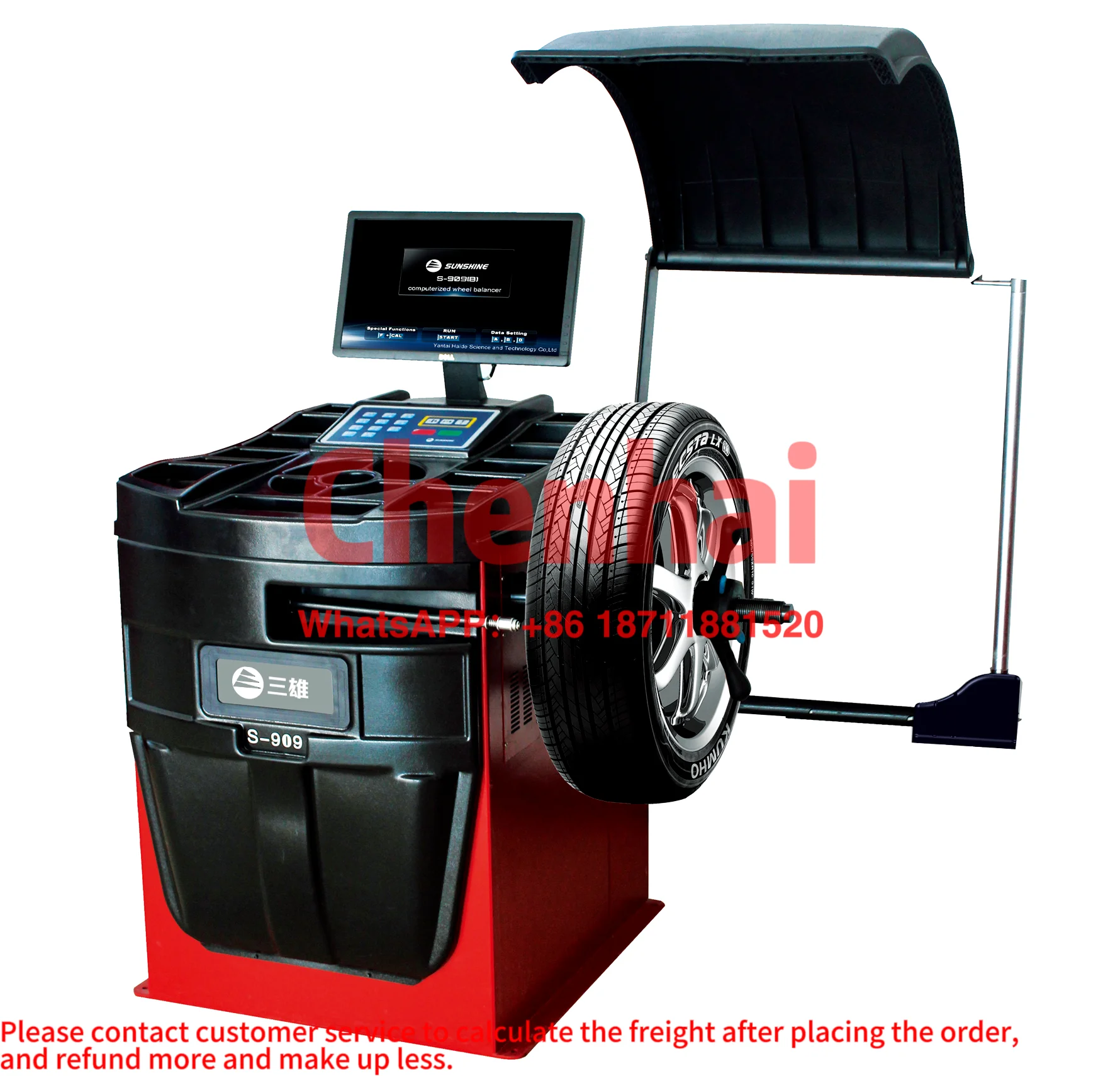 Hot sale S909 wheel balancer