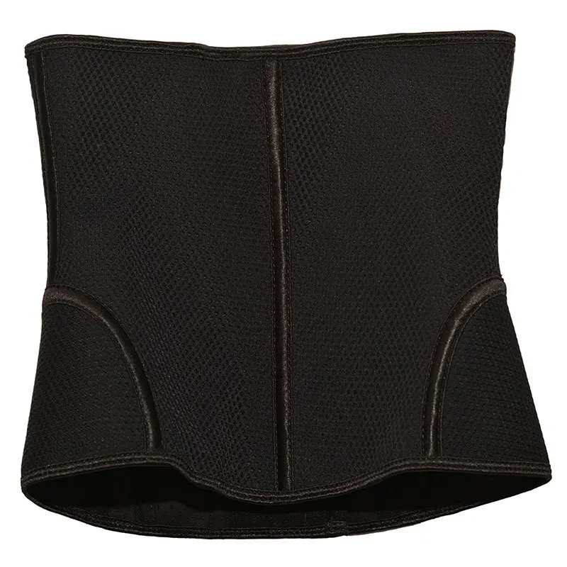 19 خصرًا 11 حزام خصر شبكي رياضي قابل للتنفس من الفولاذ المطاط المركب نصف منحني حزام خصر الورك 2025 جديد