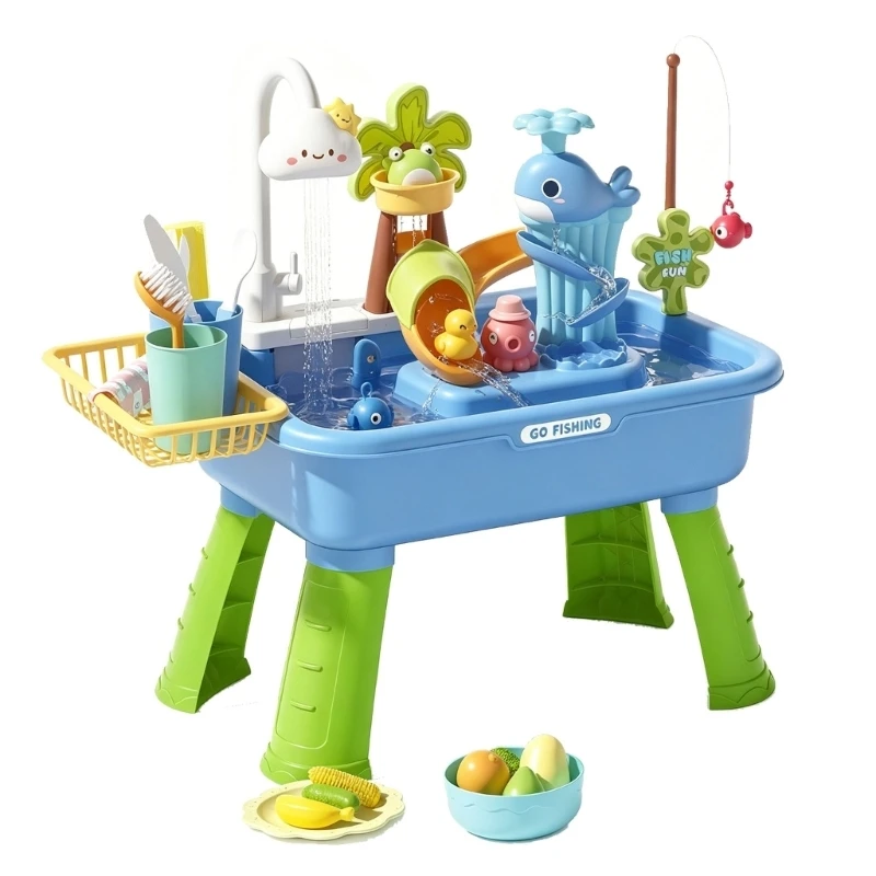 R66D Outdoor Indoor Water Fun set With Educational divisions For Boys And Girls