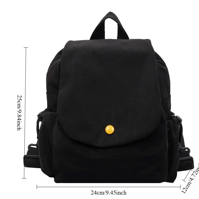 حقيبة ظهر يابانية بسيطة وخفيفة الوزن للنساء حقيبة مدرسية كاجوال جديدة للخريف حقيبة ظهر للسفر حقيبة كتب للطلاب الجامعيين #6