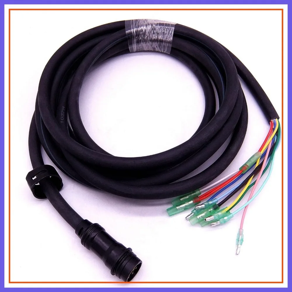 

10 Pin 16.4ft Cable Harness for Outboard Engine Remote Control Box