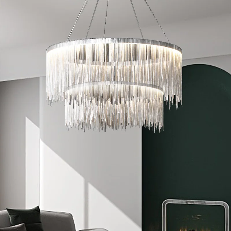 Modern Luxury Chandeliers Lighting For Living Room Pendant Ceiling Lamp Lustre Salon Ceiling Hanging