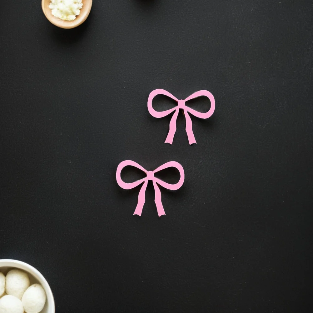 

12Pcs Bowknot Wine Glass Charm Acrylic Drink Identifiers Tags for Birthday Wedding Party Decoration Bow Drink Markers