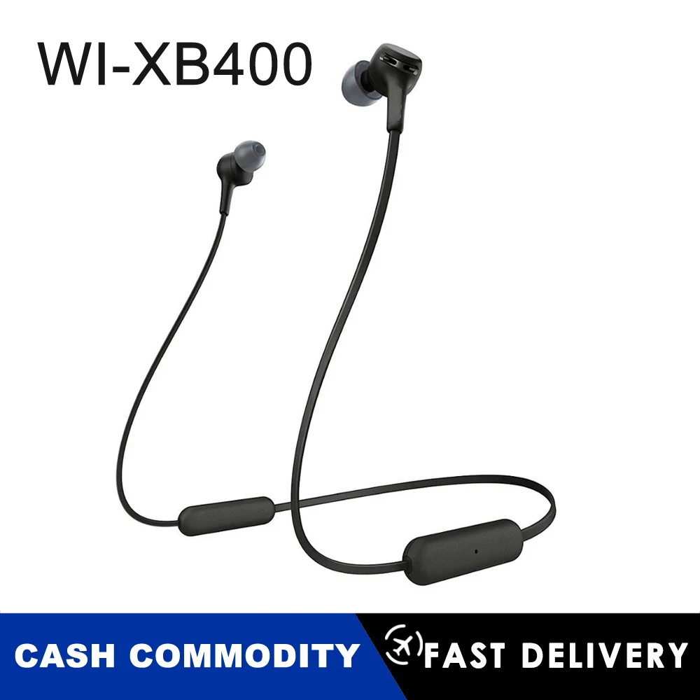 

Wi-Xb400 Wireless In-Ear Extra Bass Headphones with Bluetooth Quick Charge 12mm Drivers