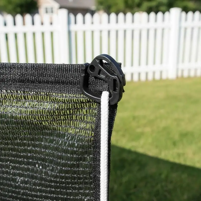 50/100Pcs Shade Cloth Clips – Adjustable Anti-Fall Hooks For Greenhouse Shading System – Reusable Hooks For Shade Net, Tarp