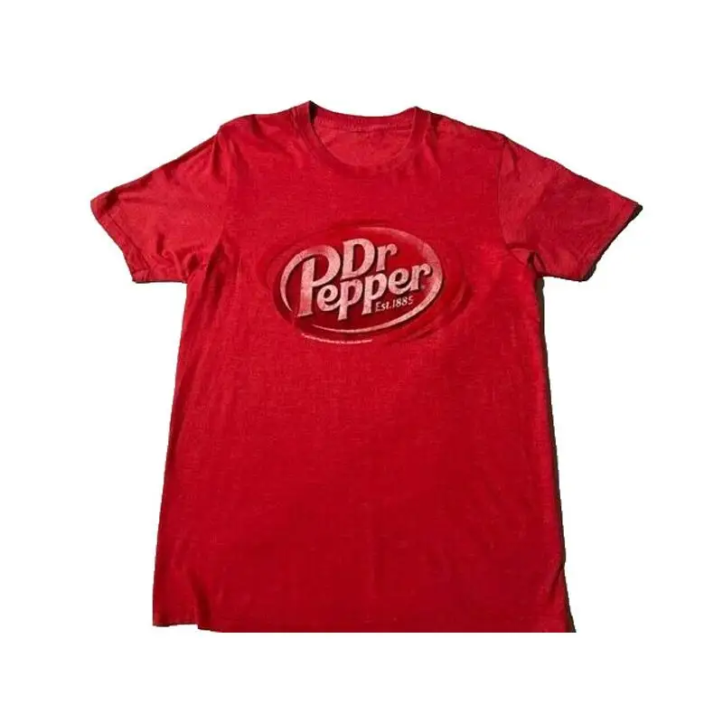 Vtg Dr Pepper Red T… - image