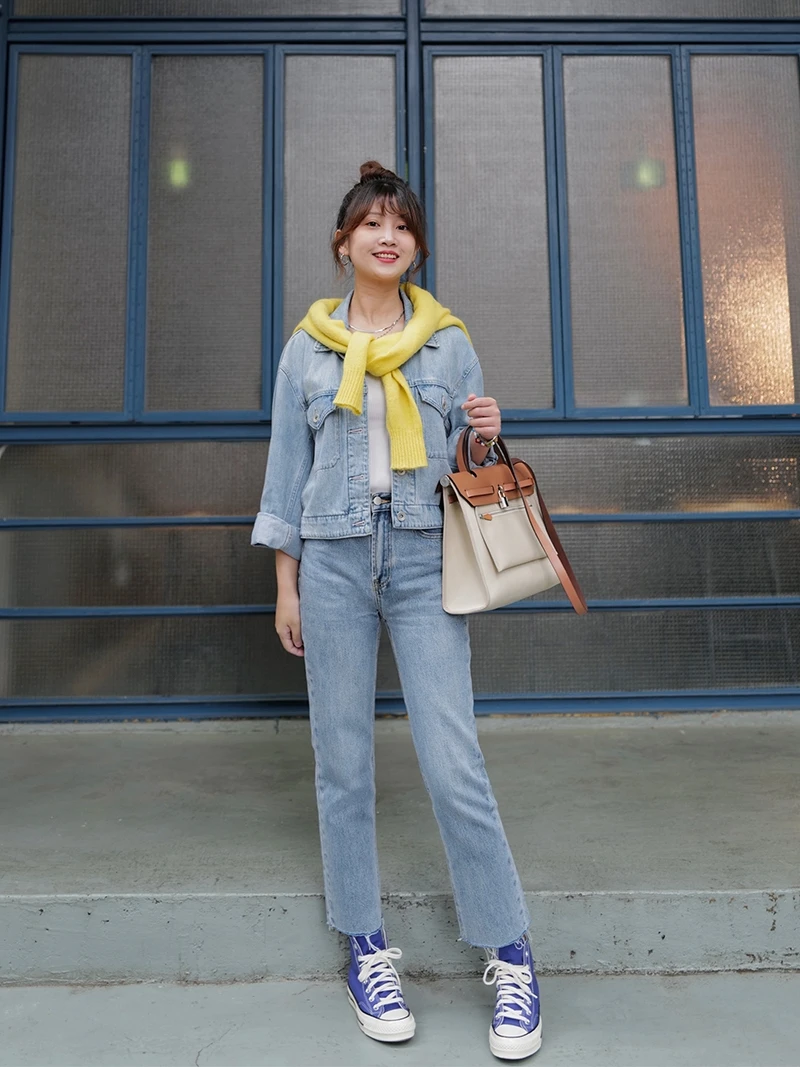 

Джинсы женские прямые с высокой талией, классические, легкие, с эффектом похудения, с рваным краем, укороченные (девятиточечные), маленький размер