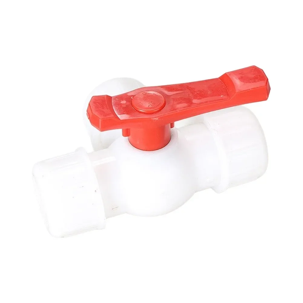 Three Way Plastic Ball Valve Tee Fitting For Water Pipe Branching 20 25 32 40 50 63mm Sizes No Welding Required
