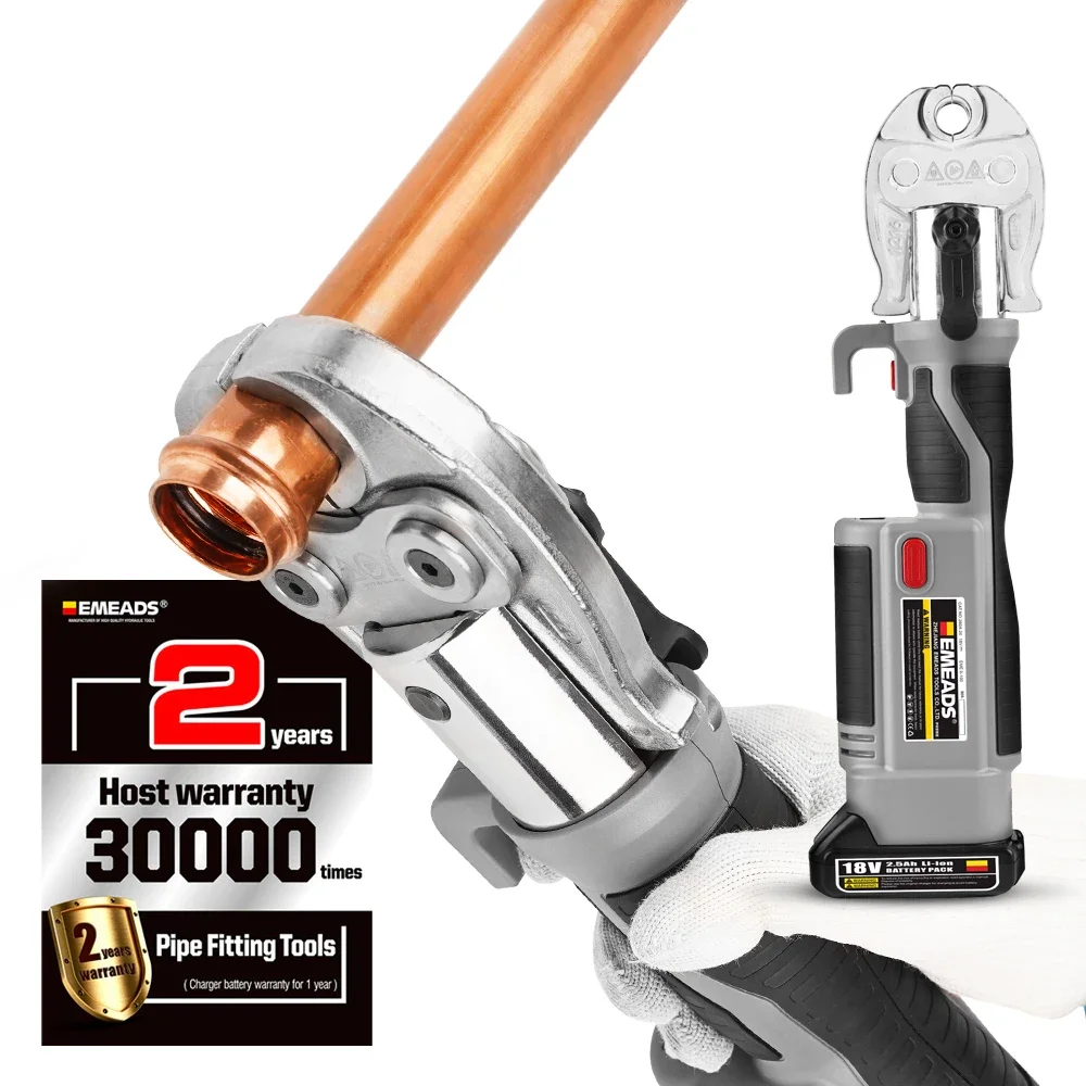 Copper Press Hydraulic Plumbing Tool Emeads GES-1525  Pipe Crimping