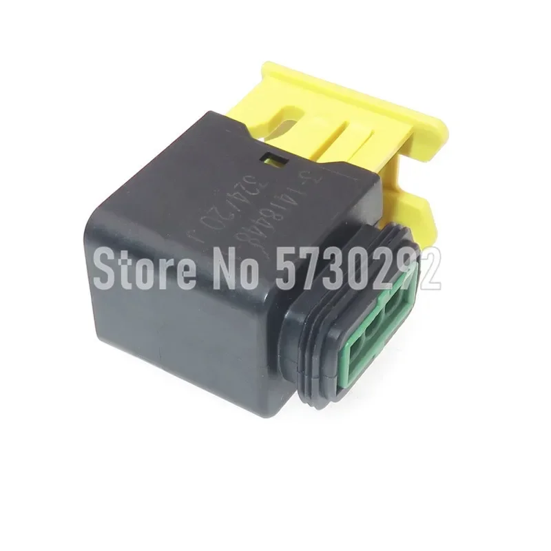 3P 1.5 Series High Temperature Resistance New Energy Green Wiring Harness Connector For Car 3-1418448-1