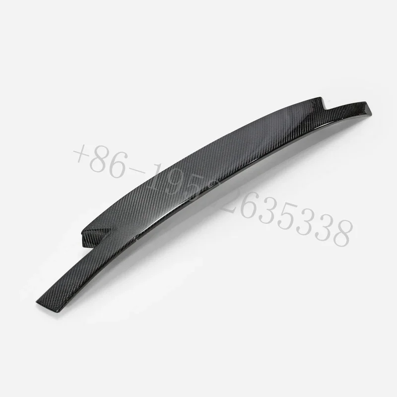 for Mazda   MX5 Miata ND Carbon Fiber Gloss Finished Front Bumper Grill Cover Screw Fixation Premium Car Body Kit