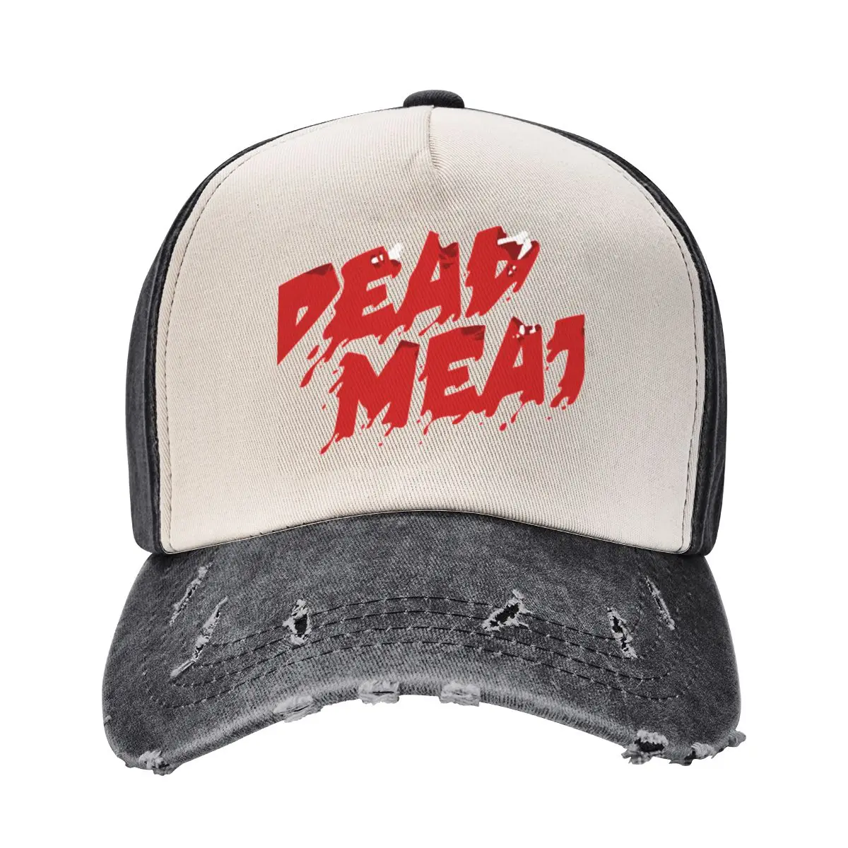 

Dead Meat Merch Dead Meat Logo Baseball Cap fishing hat winter hats for men dad hat Men Golf Wear Women's