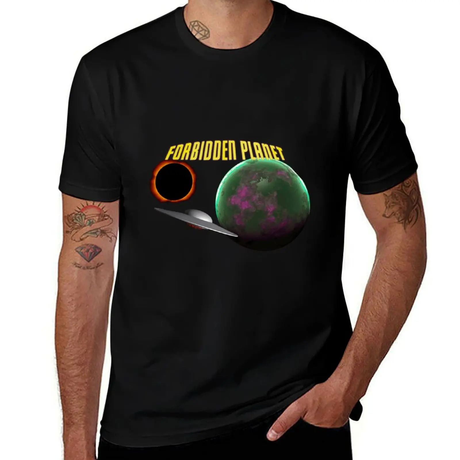 

Forbidden Planet T-Shirt Modern Style Print T-Shirt