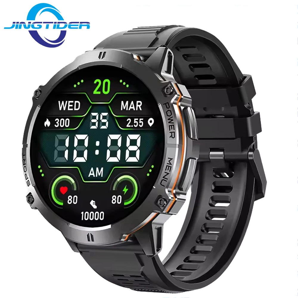 

X3 Tank 1.73" AMOLED Smart Watch Outdoor Rugged Men Smartwatch AI Voice 1ATM 10m Waterproof Swimming BT Call Compass Barometer