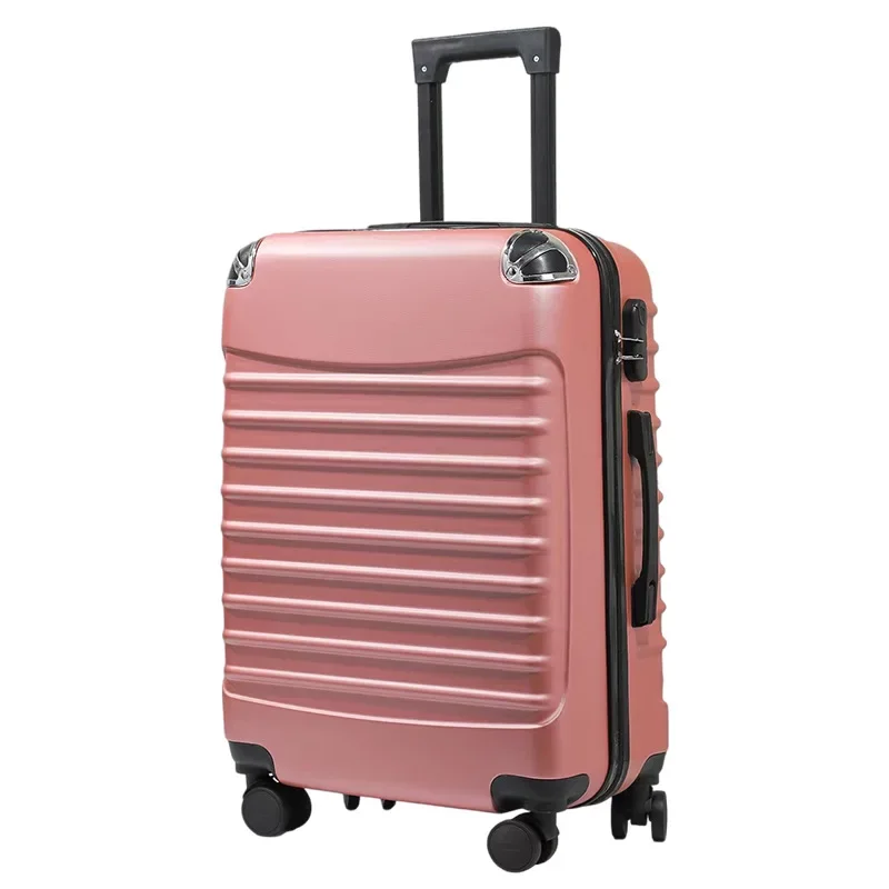 (40) Customized New Style Stylish Trolley Case Four-piece Solid Color Cabin Suitcase