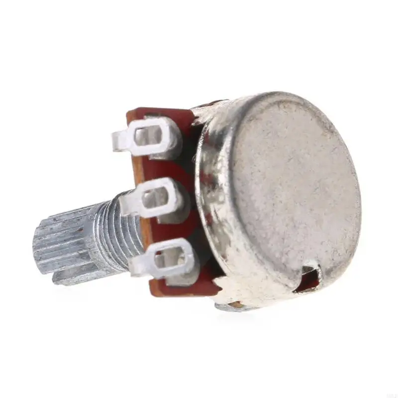 A9LF A25K Potentiometer Splined Pot Electric Guitar Bass Effect Amp Tone Volume 18 мм