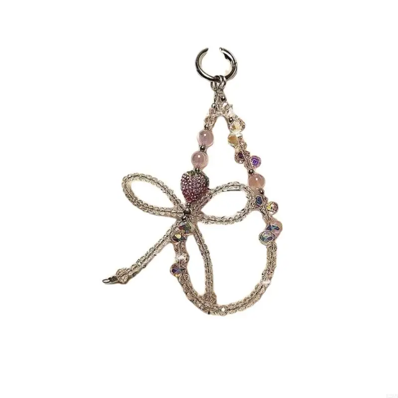 

Stylish Plastic Beaded Cellphone Bracelet Phone Lanyard Telephone Strap Jewelry