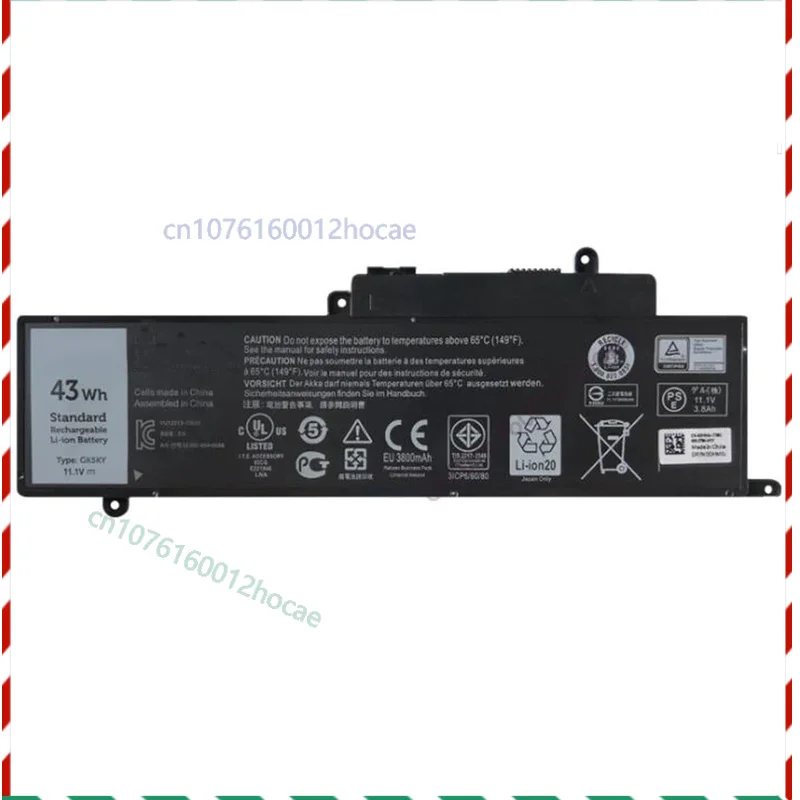 

GK5KY 4K8YH 92NCT CK5KY RHN1C Battery For Dell Inspiron 11-3147 13-7347 13-7353