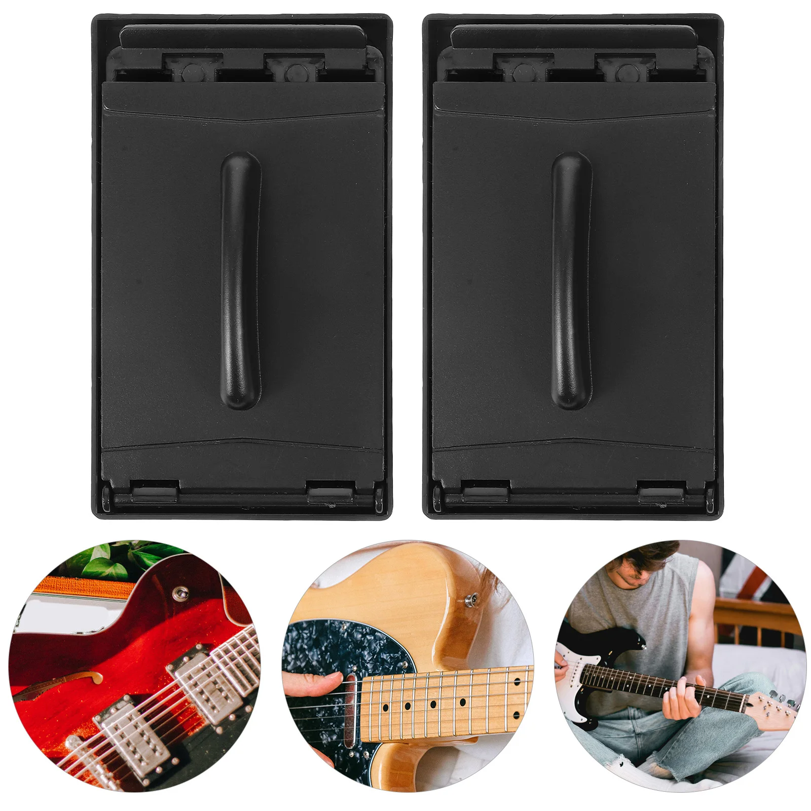 

2Pcs Guitar String Cleaner Maintenance Kit for Acoustic Electric Bass Ukulele Fretboard Strings Wipes Accessories