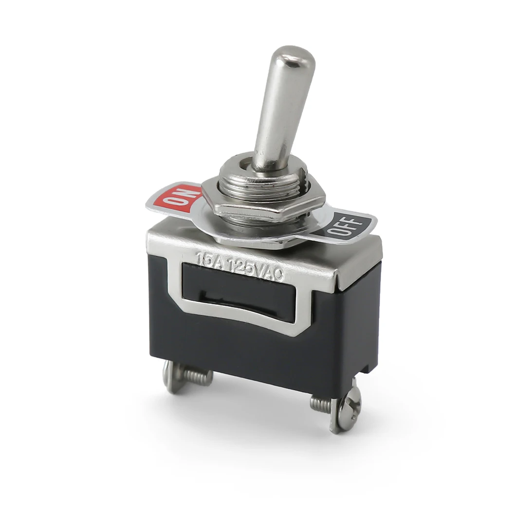 ABILKEEN KN3(C)-101 KN3(C)-102 KN3(C)-103 M12 Toggle Switch ON-ON/ON-OFF/ON-OFF-ON 2/3Position Latching Rocker Toggle Switch image 2