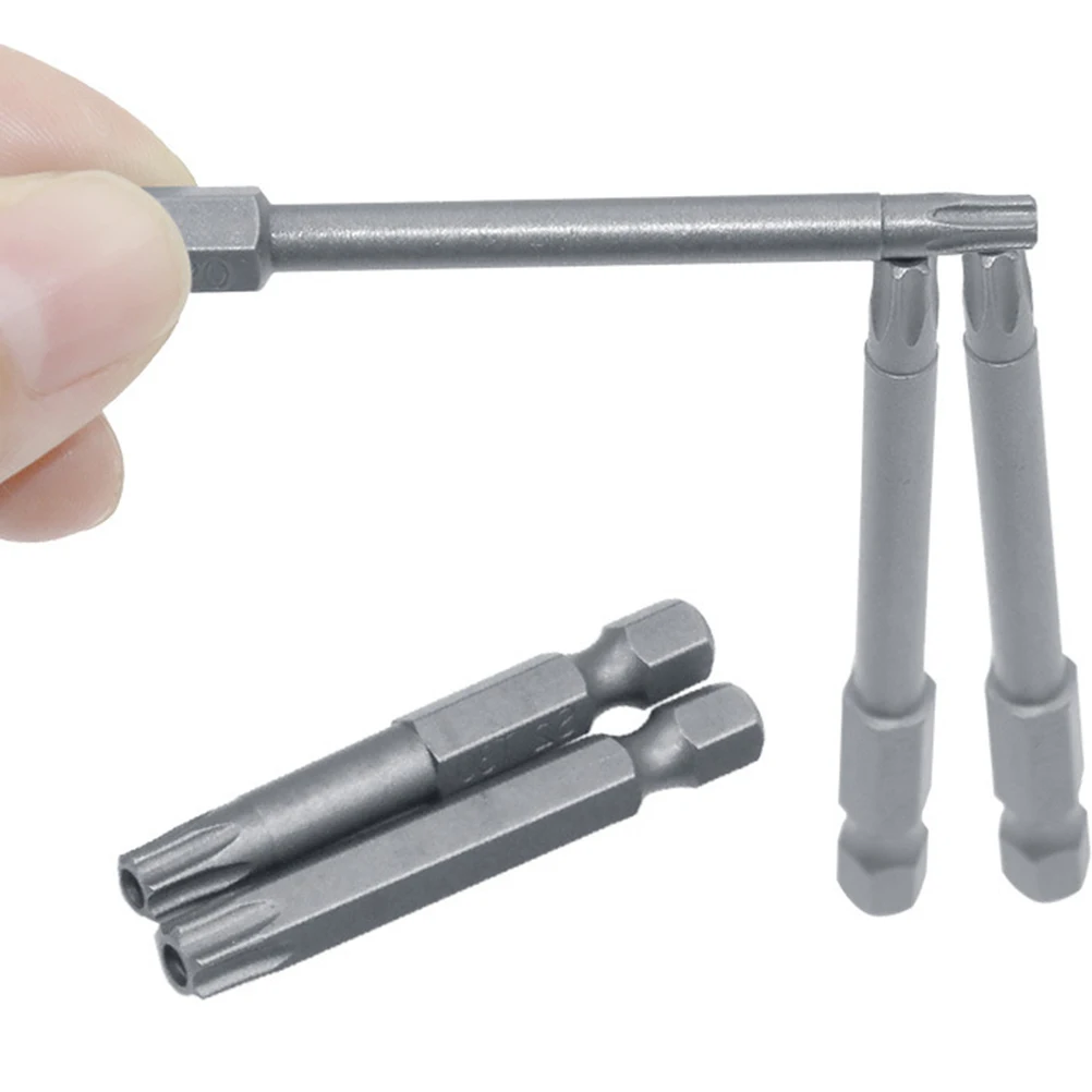 

11pcs 1/4 Inches 75Mm Screwdriver Bits Set T9 T30 T40 For Electric Drill Manual Tools Security