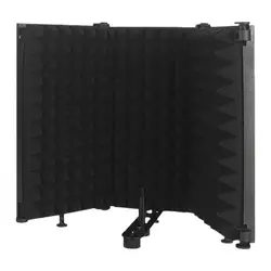 Microphone Isolation Shield Noise Reduction Broadcast Live Stage Studio Acoustic Soundproofing Panels  Wedges Soundproof Tools