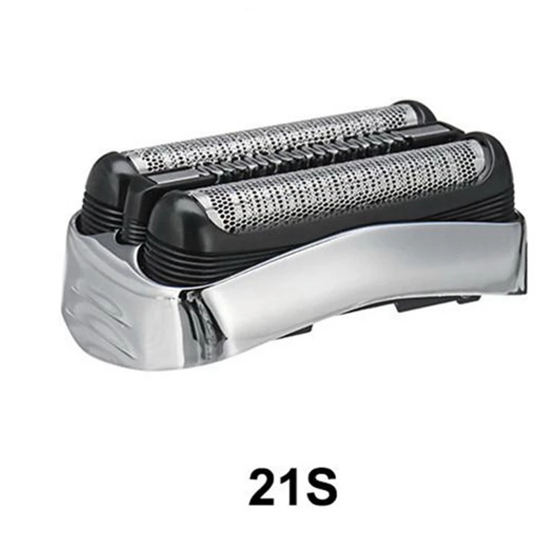 Cabeça de barbeiro elétrica de substituição, Peças de barbeiro Braun 21S 3 Series 300S 301S 310S 320S 330S 340S 360S 380S 3000S 3010S