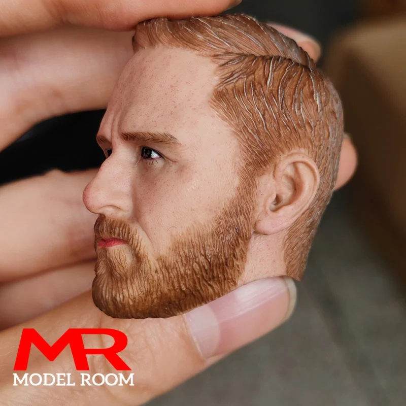 Cabeça de cecchino dam 78085 escala 1/6, escultura em pvc, cabeça de soldado masculino, modelo adequado para bonecos de corpo de figura de ação de 12 ''