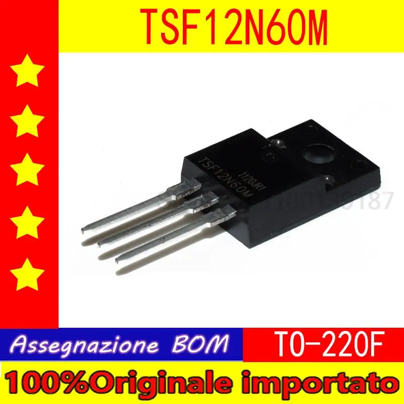 10pcs/lot TSF10N60M 10N60 10A 600V TSF12N60M 12N60 12A 600V TO-220F TSP8N60M 8A 600V TO-220 transistor